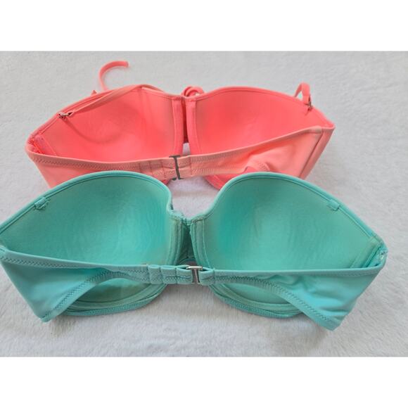2 Victoria's Secret Swimsuit Tops Size 34DD - Picture 5 of 5